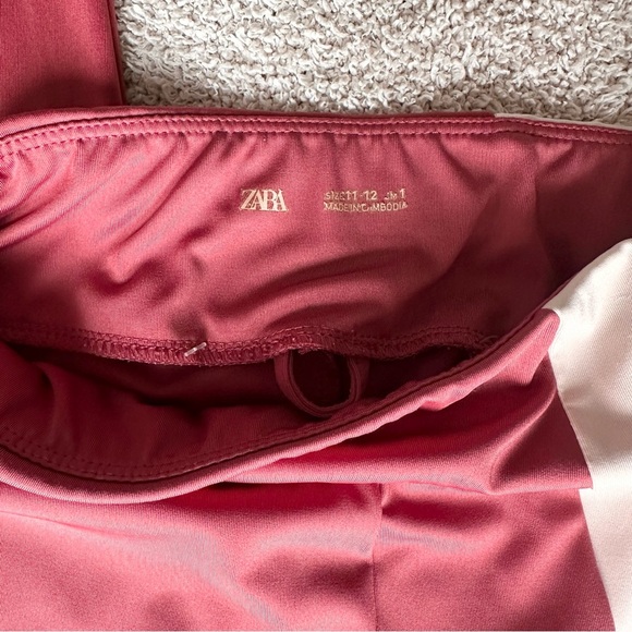 Zara Kids Activewear Two Piece Set Sports Spa Leggings girls 11-12 - Picture 8 of 8